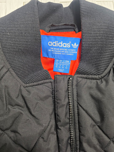 Adidas men black quilted - men's,