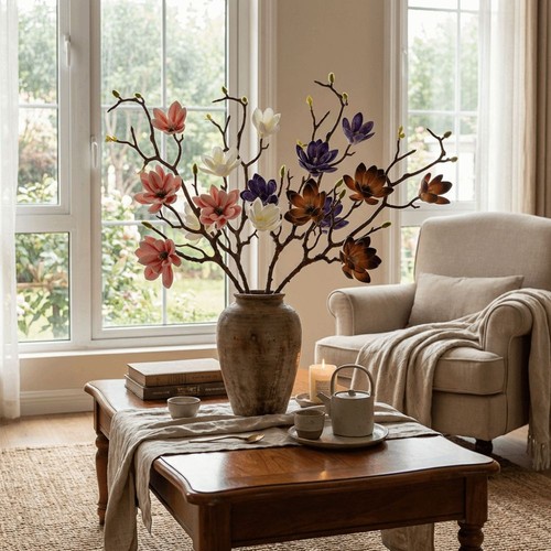 Realistic magnolia branch - magnolia,