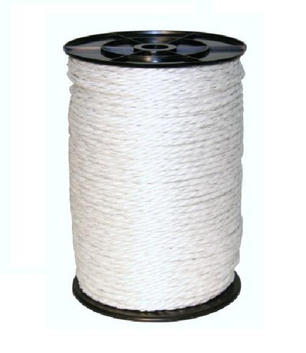 6mm white electric - 6mm, rope