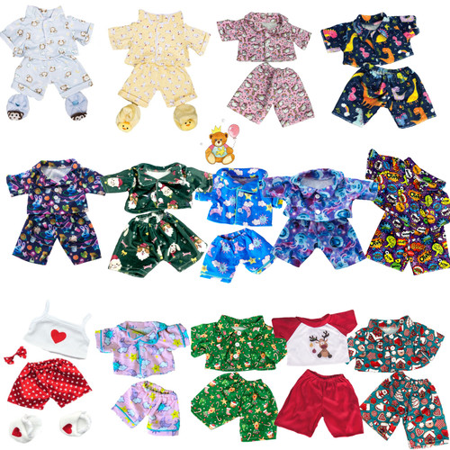 Teddy bear clothes pyjamas - bear,