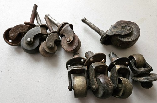 Vintage caster wheels - vintage,