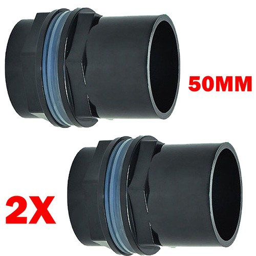 2pack 50mm waterproof bulkhead - 2pack,