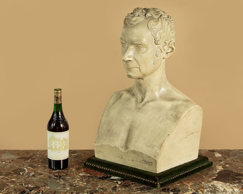 Antique plaster bust a - of,