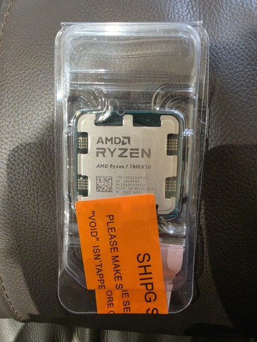 Amd ryzen 7800x3d processor - 7,