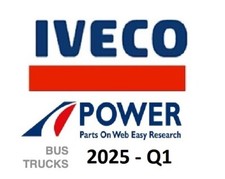 IVECO POWER 2025 Q1 TRUCK / BUS - EPC - CATALOGO RICAMBI - SPARE PARTS CATALOGUE