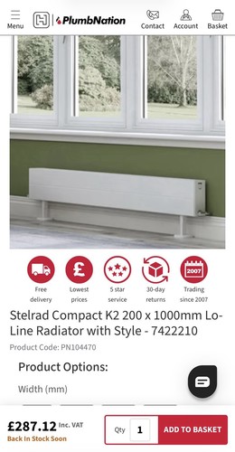 Stelrad compact low line - compact, k2