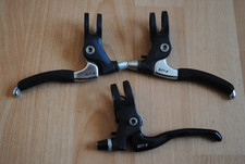 X-Lite Brake Levers Set Front & Rear xc retro vintage black
