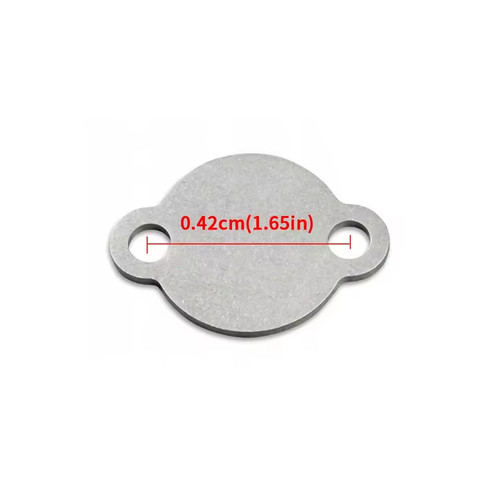 Valve blanking plate for - valve,
