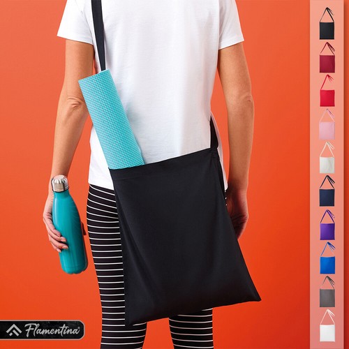 Cotton one handle tote - handle, bag
