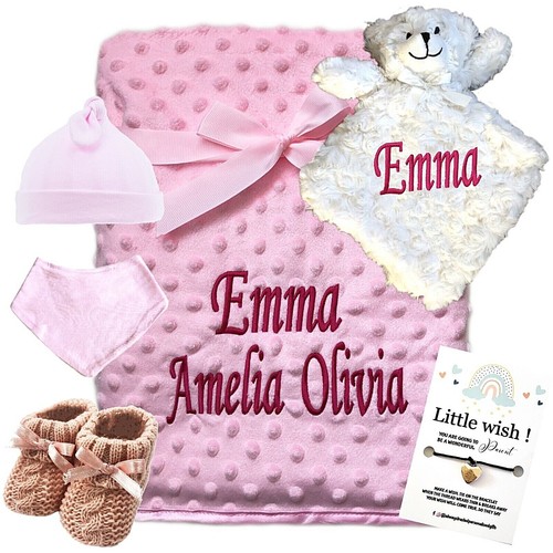 Personalised baby blanket - personalised,