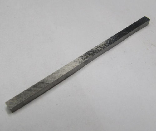 Tool steel 3 square - 1/8", x