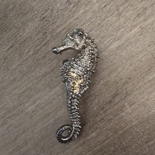 Sterling silver 925 - sterling, seahorse
