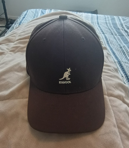Kangol brown solid baseball - brown,