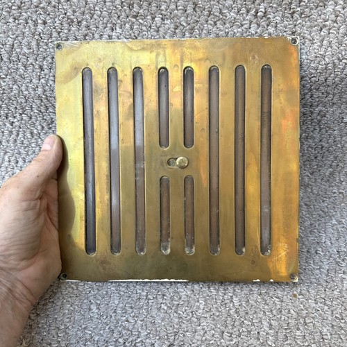 Vintage brass air vent - vintage,