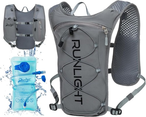 Runlight grey running vest for - runlight,