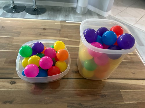 Plastic ball pit balls - 50,