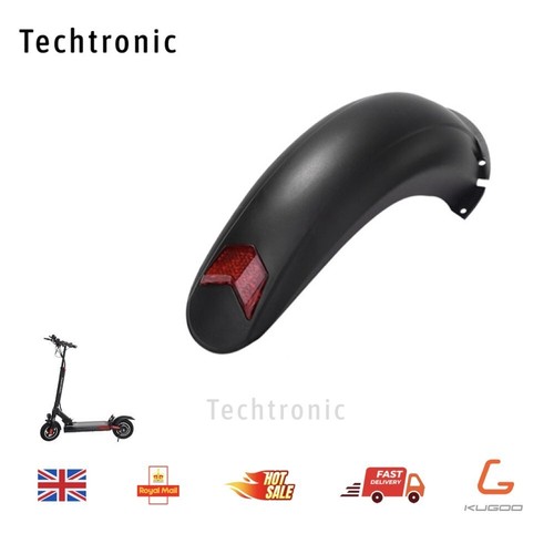 Rear mudguard with tail - with,