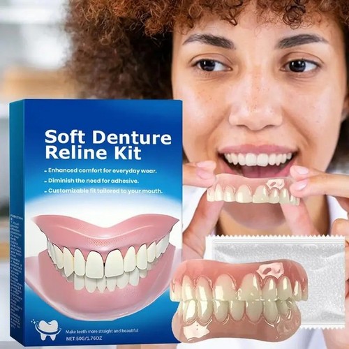 Denture silicone kit set - silicone, 1
