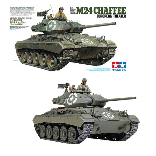 Tamiya 35391 m24 chaffee - tamiya,