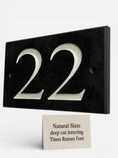 House Sign Number Deep