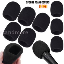 5X Sponge Foam Covers Windscreen Windshield Mic Cover For Handheld Microphone