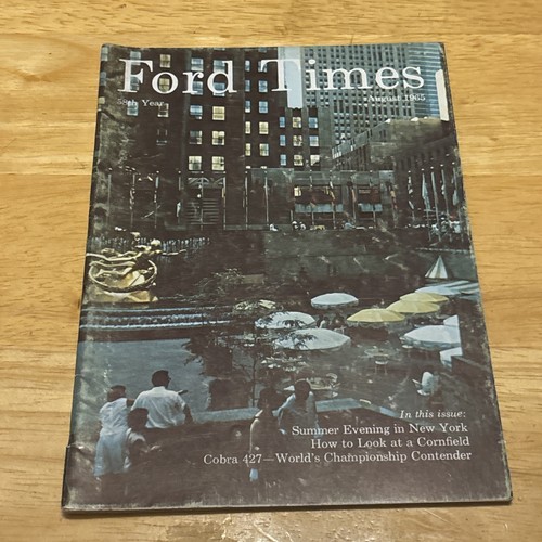 1965 august ford - ford, times