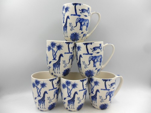 Set mugs blue safari - of, 6