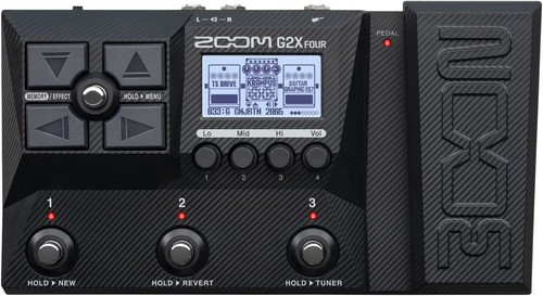 Zoom g2x four guitar - four, effects