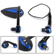 Motorcycle 7/8" Handlebar End Mirror Fit Ducati Monster 696 796 821 1100 1200 E2