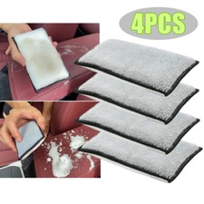 Pack of 4 x Multi Purpose Interior & Exterior Car Detailing Scrub Pad Valeting