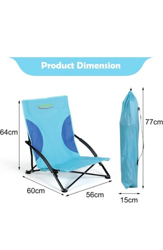 Set folding low camping - 2,