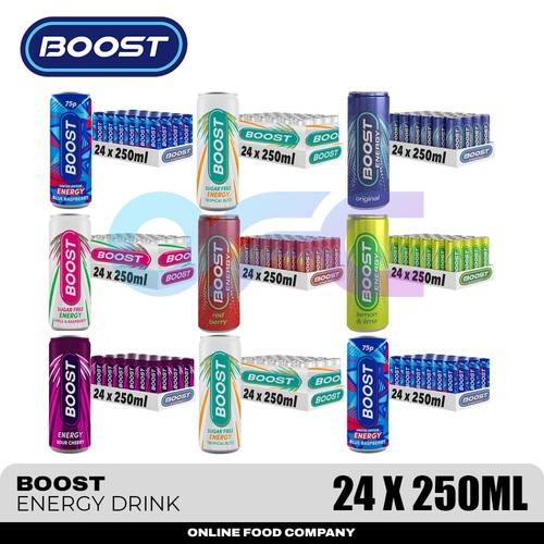 Boost energy drink - energy, 24