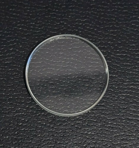 Flat watch crystal mineral - flat,