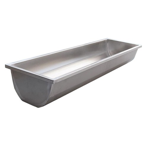 Feed trough stainless steel - stainless,
