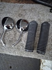 Suzuki Sp370 Sp400 Mirrors And Fork Gaiters