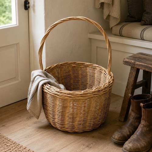 Vintage wicker gathering - vintage,