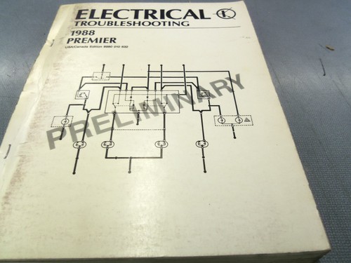 1988 eagle premier electrical - eagle,