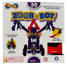 Zoob Bot - 50 Zoob Pieces Creative Building Set - Used VGC