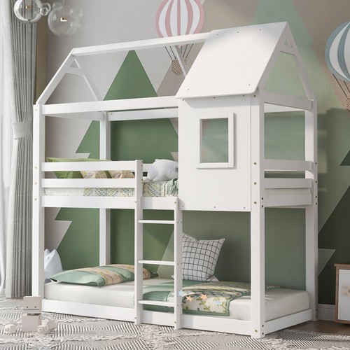 Treehouse single bunk beds - treehouse,