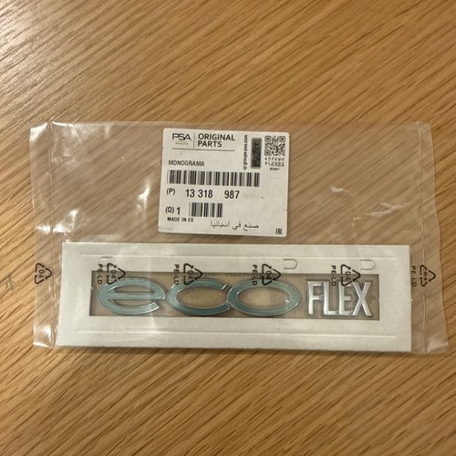 Genuine new vauxhall eco flex - new,