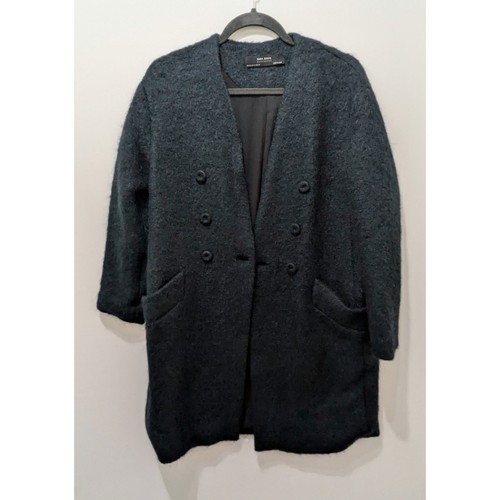 Zara mohair coat with pockets - mohair,