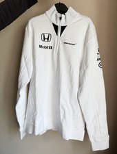 MCLAREN HONDA White High Neck