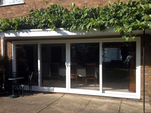 Upvc sliding pane inline - sliding, 4-pane