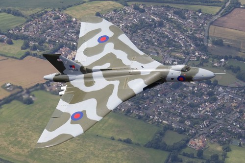 Vulcan bomber plane poster - vulcan,