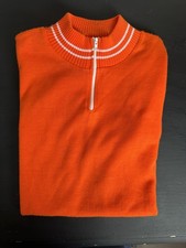 Vintage Bright Orange Cycling
