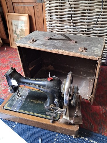 Antique 1908 singer 28k hand - 1908,