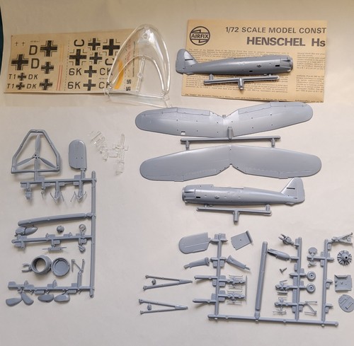 Vintage airfix henschel 126 - henschel, hs