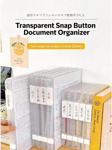 2pcs file storage box - a4,
