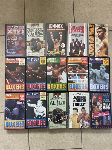 Classic boxing vhs - 15, x