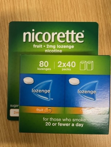 Nicorette 2mg fruit - 2mg, 80